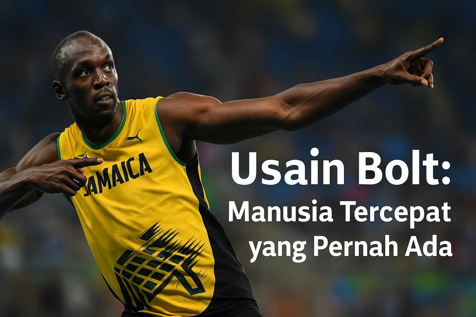 Usain Bolt: Manusia Tercepat yang Pernah Ada